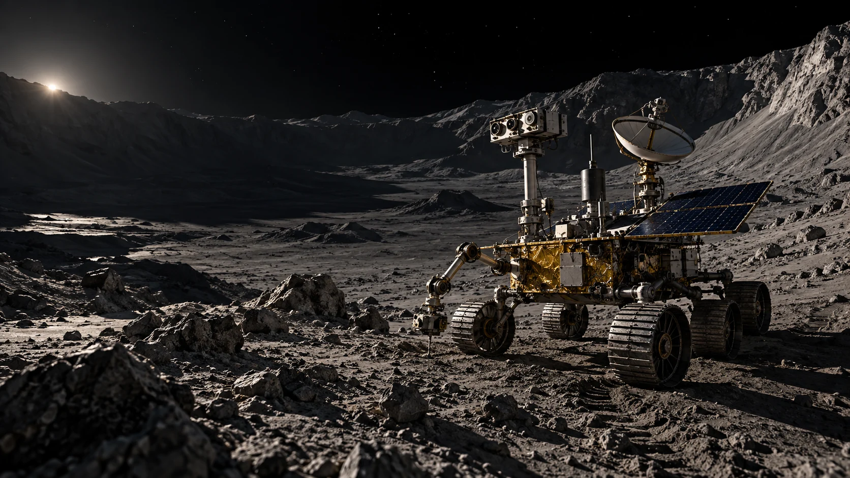 REGOLITH lunar rover simulation